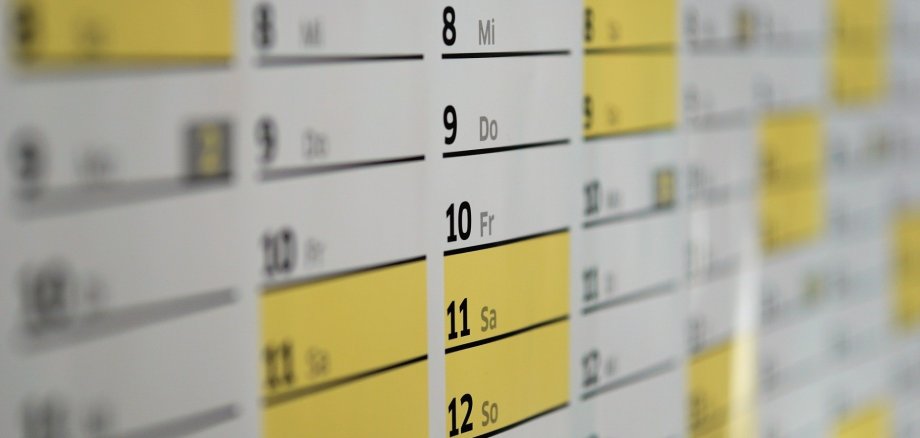 Symbolbild Kalender